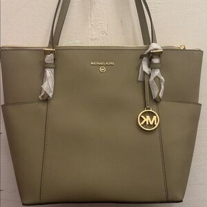 Michael Kors Tote with Gold Accents